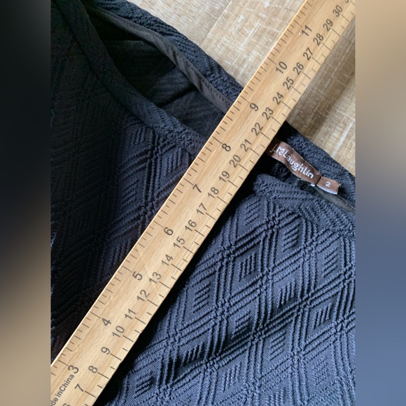 J. Mclaughlin Pull On Pants Black Women's 2 career Trouser Textured - Picture 10 of 15